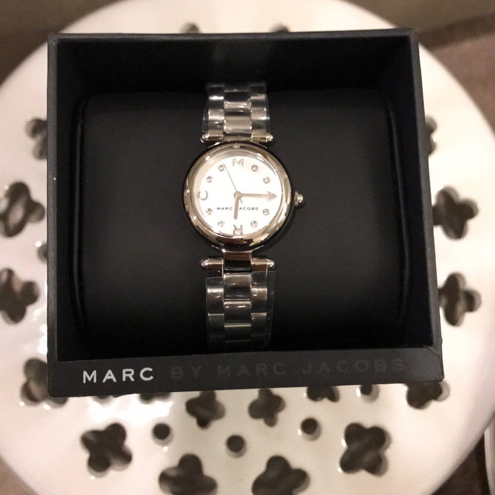 Marc Jacobs dotty watch stainless steel